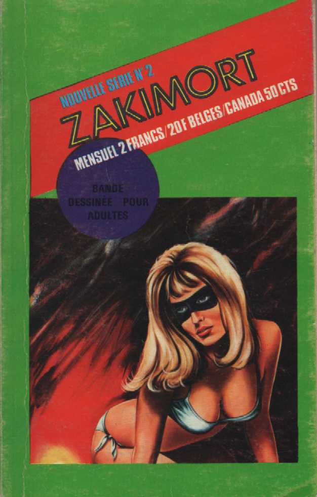 Une Couverture de la Srie Zakimort 3